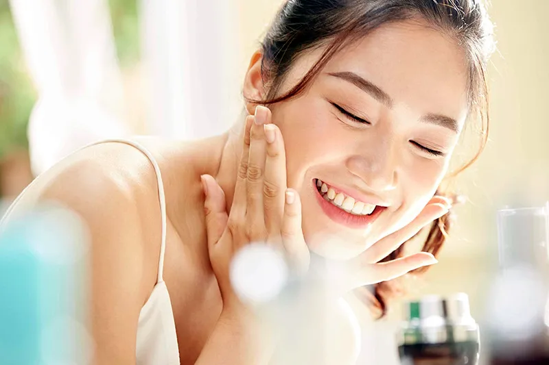美しいお肌を目指すためのメニュー